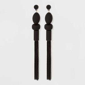 Tassel Earrings - A New Day Black, Women