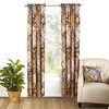 The Lakeside Collection Harvest Ragged Decorative Window Panel - Patchwork Accent - 3 of 4