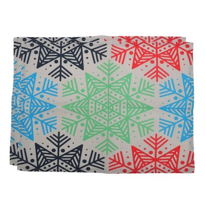 Unique Bargains Christmas Place Mats Linen 13"x17.7" 2 Pcs