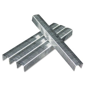 Bostitch EZ Squeeze B8 PowerCrown Premium Staples, 0.38" Leg, 0.5" Crown, Steel, 1,200/Box - 1 of 4