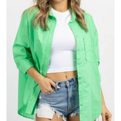 Women's KELLY RELAXED BUTTON DOWN - Mimosa