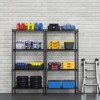 AndMakers 4 Tiers Steel Adjustable Household Shelving Unit (29.5 in. W x 47.2 in. H x 13.7 in. D) - 4 of 4