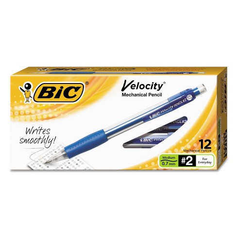 BIC Xtra-Precision Mechanical Pencils With Erasers, Fine Point (0.5mm),  24-Count Pack, Mechanical Drafting Pencil Set 