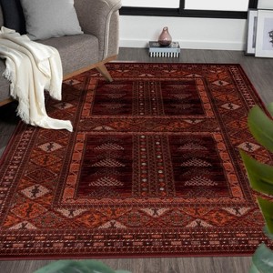 Luxe Weavers Boho Geometric Indoor Area Rug - 1 of 4