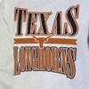 NCAA Texas Longhorns Unisex Ash Crew Fleece Sweatshirt - 3 of 3