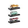 Auto Thentics 6 Piece Set Release 50 IN DISPLAY CASES 1/64 Diecast Model Cars by M2 Machines - 3 of 4