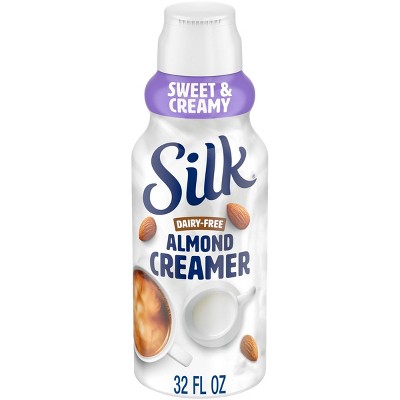 Silk Sweet & Creamy Almond Creamer - 32 fl oz (1qt) Bottle