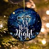 Nativity Christmas Ornaments 2025 | Oh Holy Night, Silent Night Christmas Ornament Decor - 4 of 4