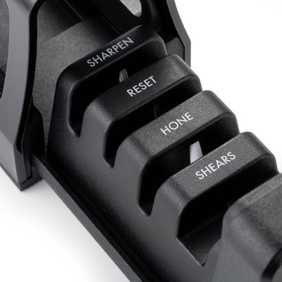 Schmidt Bros Cutlery 4-In-1 Compact Knife and Scissor Sharpener