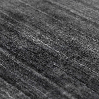 Hauteloom Flat Black Premium Wool Area Rug