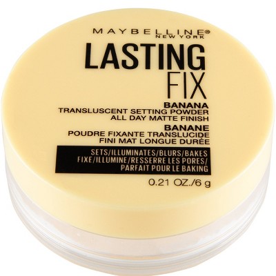 Maybelline Lasting Fix Translucent Loose Setting Powder - Banana - 0.21oz_2