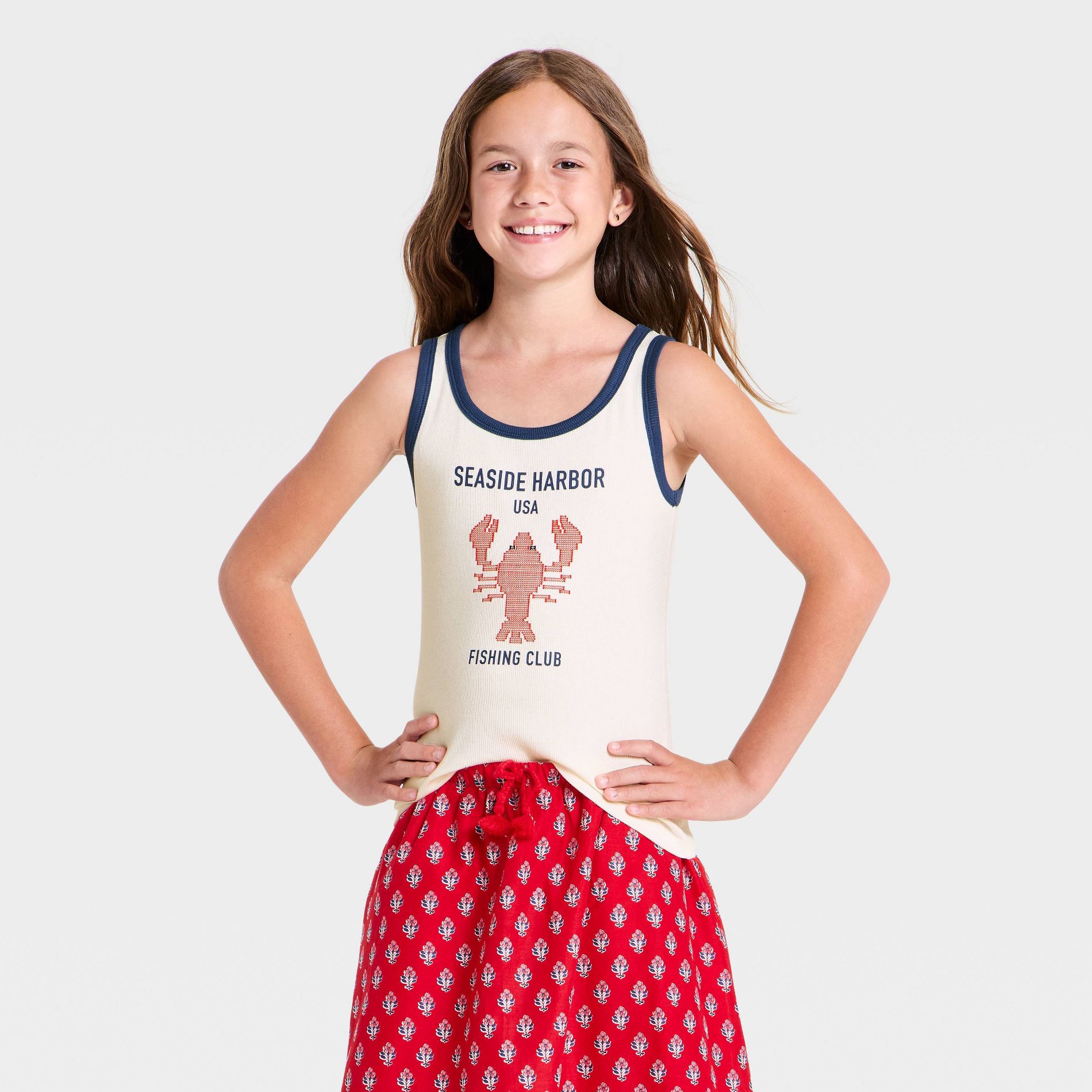 Girls' Graphic Tank Top - Cat & Jack™