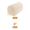 Unique Bargains Stretchy Anti-Slip Sofa Couch Armchair Covers with Pins 4 Pcs - 3 of 4