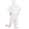 HalloweenCostumes.com 2X   Plus Size Arctic Polar Bear Costume., Black/White - 2 of 3