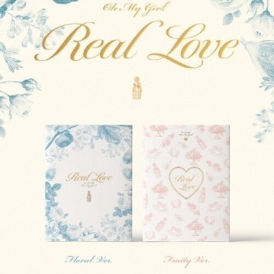 Oh My Girl - Real Love (Random Cover) (incl. 136pg Photobook, Photocard, Selfie Photocard, Message Card, Film Bookmark + Sticker) (CD)