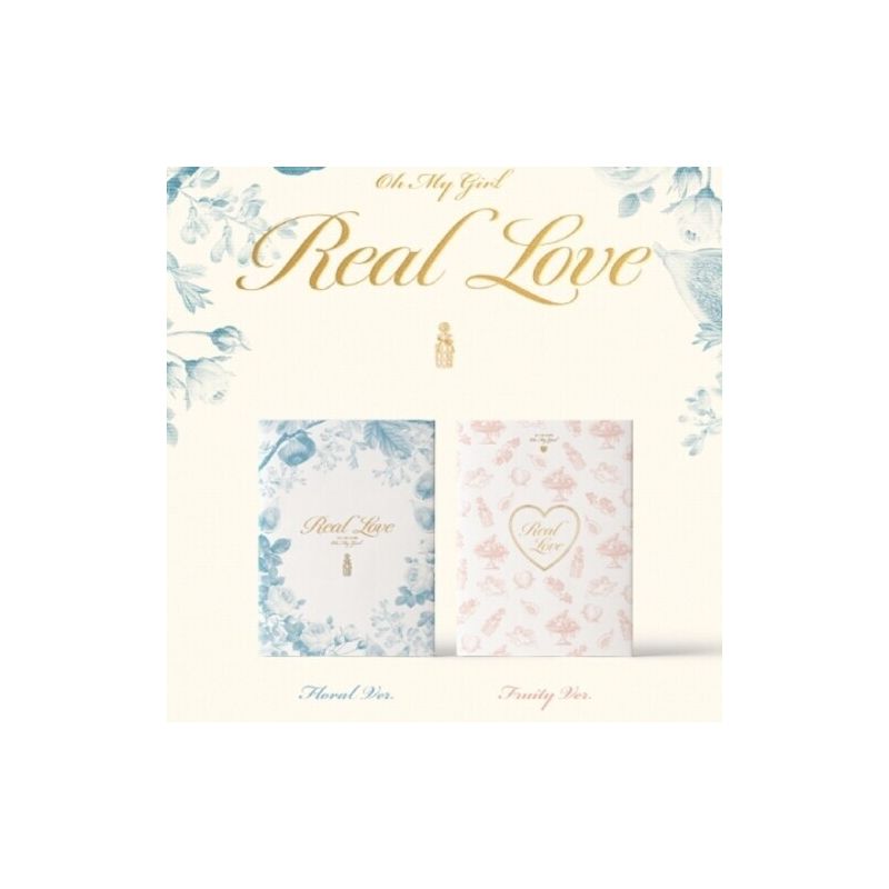 Oh My Girl - Real Love (Random Cover) (incl. 136pg Photobook, Photocard, Selfie Photocard, Message Card, Film Bookmark + Sticker) (CD), 1 of 2