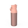 Zak Designs Harmony Encore 32oz Stainless Steel Double Wall Vacuum Bottle with Straw - 3 of 4