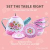 Tickle & Main My First Tea Party Gift Set, 12-Piece Set Includes Book, Tea Set, Hat, and Purse - 4 of 4