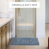Soft Absorbent Chenille Bath Mat Rug with Anti-Skid Rubber Backing - Becky Cameron - 2 of 4