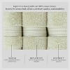 Home Weavers Elegance Essentials 550GSM 100% Cotton Zero Twist Super Absorbent Bath Towel Set - 4 of 4