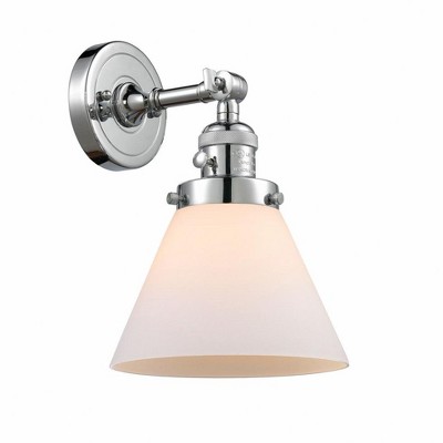 Cone - 1 Light Wall Sconce In Industrial Style-10 Inches Tall and 8 Inches Wide