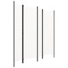 vidaXL 4-Panel Room Divider White 78.7"x70.9" - 2 of 4