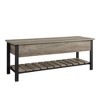 48" Open Top Storage Bench with Shoe Shelf - Saracina Home - 4 of 4
