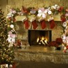 Garland with Lights, 9 ft Pre-Lit Xmas Garland for Fireplace Stair Door Wreath for Christmas Tree Garden Decor - 2 of 4