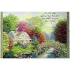 Manual Woodworkers and Weavers Autumn Tranquility BOE Verse Tapestry Throw Blanket 50"x60", Cotton, Nature-Inspired Inspirational Decor - 2 of 3