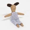 Meri Meri Stripy Puppy Mini Suitcase Doll (Pack of 1) - 3 of 4