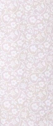 white floral on gray