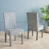 Wheatley Side Chair (Set of 2) - FOX6525 - Grey White Wash - Safavieh Couture - 2 of 4