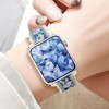HTUTWOO Personality Embroidery Apple Watch Bands, Sports Watch Straps 38/40/41/42/44/45/46/49mm, for iWatch Series 11 10 9 8 7 6 5 4 3 2 1 SE Ultra - 4 of 4