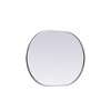 Elegant Lighting Metal Frame Oval Mirror 27x36 - 4 of 4