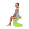 ECR4Kids Wave Seat, 14in - 15.1in Seat Height, Perch Stool, 2-Pack - image 3 of 4