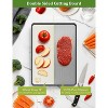 Titanium Cutting Board, Double-Sided Cutting Board for Kitchen Use, With Deep Juice Groove and Built-In Handle for Restaurant, Kitchen, Dining Room - 4 of 4