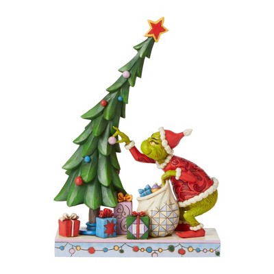 Jim Shore Grinch Un-decorating Tree - 10.25 Inches - Christmas Dr.seuss ...