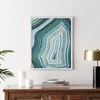 Emerald Resonance - 16" X 20" - Blue/Spring Green - Framed Wall Art - WLA2026 - Safavieh - 2 of 4