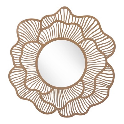 Gondar Decorative Wall Mirror Gold - ZM Home