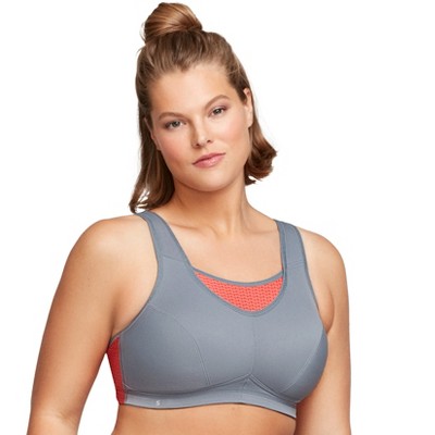 Glamorise Womens No-bounce Camisole Sports Wirefree Bra 1066 Purple 42g :  Target