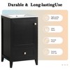 MOEPISY 20 inch Bathroom Vanity with Sink, Bathroom Cabinet with Soft Closing Door, Storage Rack and A Drawer, Black - 4 of 4