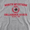 Northwestern Oklahoma State University Official Circle Logo Adult Pull-Over Hoodie - 2 of 4