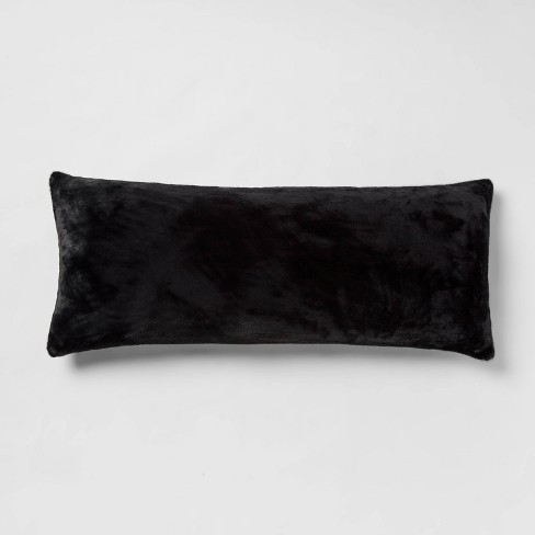 Plush Body Pillow Cover Black Room Essentials Target