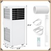 8,000 BTU Portable Air Conditioner, Cools Up to 350 Sq.Ft, 4-in-1 AC with Fan, Dehumidifier & Sleep Mode, Remote Control Included - 3 of 4