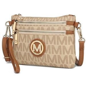 MKF Collection Geneve M Signature Crossbody Wristlet Bag by Mia K - 1 of 4