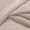 BAGOKIE 6 Packs Cotton Bath Towel Set - 2 of 4