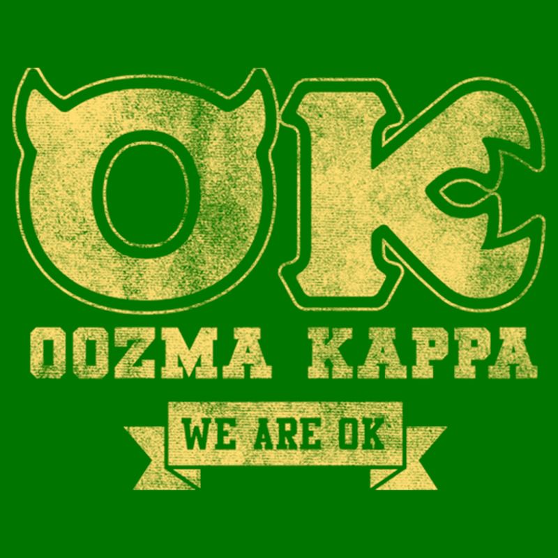 Men's Monsters Inc Property of Oozma Kappa Fraternity T-Shirt, 2 of 5