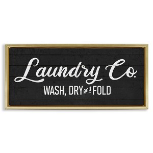 Stupell Industries Rustic Laundry Co Sign, 25" x 11" - 1 of 4