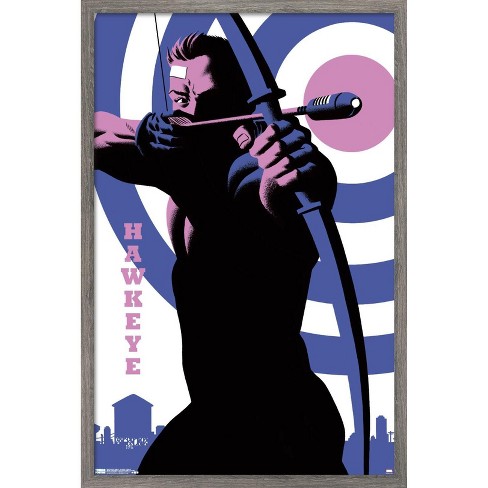 Marvel Comics - Captain America - Art Deco Wall Poster, 14.725 x 22.375,  Framed 