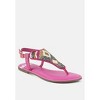 Chitra Pin Buckle Beaded Flat Sandals Women - 2 of 4